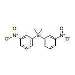 Dimethylbis(3-nitrophenyl)silane