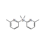 Dimethylbis(6-methyl-2-pyridyl)silane