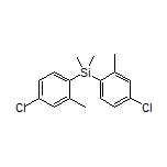 Bis(4-chloro-2-methylphenyl)dimethylsilane