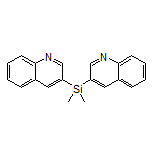 Dimethyldi(3-quinolyl)silane