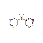 Dimethyldi(5-pyrimidinyl)silane