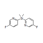 Bis(5-fluoro-2-pyridyl)dimethylsilane
