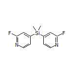 Bis(2-fluoro-4-pyridyl)dimethylsilane