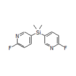 Bis(6-fluoro-3-pyridyl)dimethylsilane