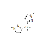 Dimethylbis(1-methyl-3-pyrazolyl)silane