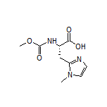 (S)-2-[(Methoxycarbonyl)amino]-3-(1-methyl-1H-imidazol-2-yl)propanoic Acid