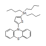 10-[5-(Tributylstannyl)thiophen-2-yl]-10H-phenothiazine