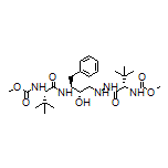 (2S)-N-[[3-[(2S)-2-(Methoxycarbonylamino)-3,3-dimethylbutanoylamino](2S,3S)-2-hydroxy-4-phenylbutyl]amino]-2-(methoxycarbonylamino)-3,3-dimethylbutanamide
