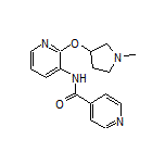 N-[2-[(1-Methylpyrrolidin-3-yl)oxy]pyridin-3-yl]isonicotinamide