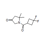 1-(3,3-Difluorocyclobutanecarbonyl)-5,5-dimethylpyrrolidin-3-one