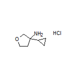 3-Cyclopropyltetrahydrofuran-3-amine Hydrochloride