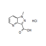 1-Methyl-1H-pyrazolo[4,3-b]pyridine-3-carboxylic Acid Hydrochloride