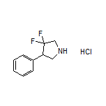 3,3-Difluoro-4-phenylpyrrolidine Hydrochloride
