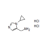 (1-Cyclopropyl-1H-imidazol-5-yl)methanamine Dihydrochloride
