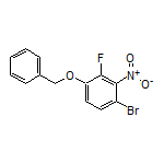 1-(Benzyloxy)-4-bromo-2-fluoro-3-nitrobenzene