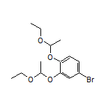 4-Bromo-1,2-bis(1-ethoxyethoxy)benzene