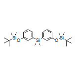 Bis[3-[(tert-butyldimethylsilyl)oxy]phenyl]dimethylsilane