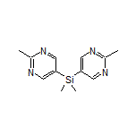 Dimethylbis(2-methyl-5-pyrimidinyl)silane