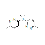 Dimethylbis(6-methyl-3-pyridazinyl)silane