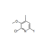 2-Chloro-4,6-diiodo-3-methoxypyridine
