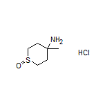4-Amino-4-methyltetrahydro-2H-thiopyran 1-Oxide Hydrochloride