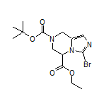 7-tert-Butyl 5-Ethyl 3-Bromo-5,6-dihydroimidazo[1,5-a]pyrazine-5,7(8H)-dicarboxylate