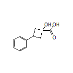 1-Hydroxy-3-phenylcyclobutane-1-carboxylic Acid