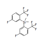 Bis[5-fluoro-2-(trifluoromethyl)phenyl]dimethylsilane