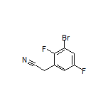 2-(3-Bromo-2,5-difluorophenyl)acetonitrile