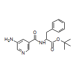 tert-Butyl 2-(5-Aminonicotinamido)-3-phenylpropanoate
