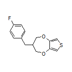 3-(4-Fluorobenzyl)-3,4-dihydro-2H-thieno[3,4-b][1,4]dioxepine