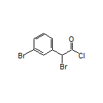 2-Bromo-2-(3-bromophenyl)acetyl Chloride