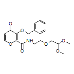 3-(Benzyloxy)-N-[2-(2,2-dimethoxyethoxy)ethyl]-4-oxo-4H-pyran-2-carboxamide