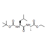 Ethyl N-Boc-L-leucyl-L-alaninate