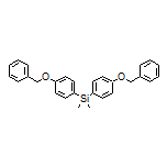 Bis[4-(benzyloxy)phenyl]dimethylsilane