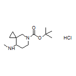 5-Boc-8-(methylamino)-5-azaspiro[2.5]octane Hydrochloride