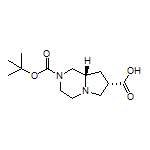 (7S,8aS)-2-Boc-octahydropyrrolo[1,2-a]pyrazine-7-carboxylic Acid