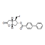 (3aR,4R,5R,6aS)-4-(Iodomethyl)-2-oxohexahydro-2H-cyclopenta[b]furan-5-yl [1,1’-Biphenyl]-4-carboxylate