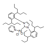 [1,3-Bis(2,6-di(heptan-4-yl)phenyl)-1H-imidazol-3ylidene]dichloro Palladium