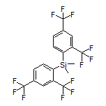 Bis[2,4-bis(trifluoromethyl)phenyl]dimethylsilane