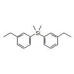 Bis(3-ethylphenyl)dimethylsilane