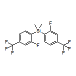 Bis[2-fluoro-4-(trifluoromethyl)phenyl]dimethylsilane