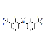 Bis[2-fluoro-3-(trifluoromethyl)phenyl]dimethylsilane