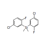 Bis(5-chloro-2-fluorophenyl)dimethylsilane