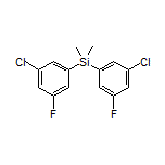 Bis(3-chloro-5-fluorophenyl)dimethylsilane
