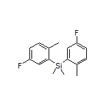 Bis(5-fluoro-2-methylphenyl)dimethylsilane