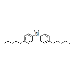 Dimethylbis(4-pentylphenyl)silane