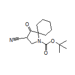 1-Boc-3-cyano-4-oxo-1-azaspiro[4.5]decane