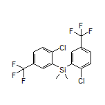 Bis[2-chloro-5-(trifluoromethyl)phenyl]dimethylsilane