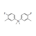 Bis(4-fluoro-3-methylphenyl)dimethylsilane